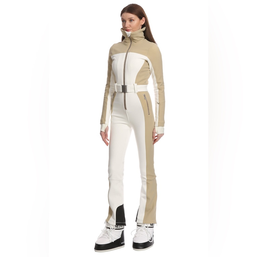 Cordova Badia Belted Colorblocked Straight Ski Suit - Picture 2 of 11